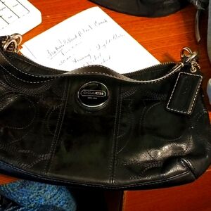 Coach  Black Leather purse